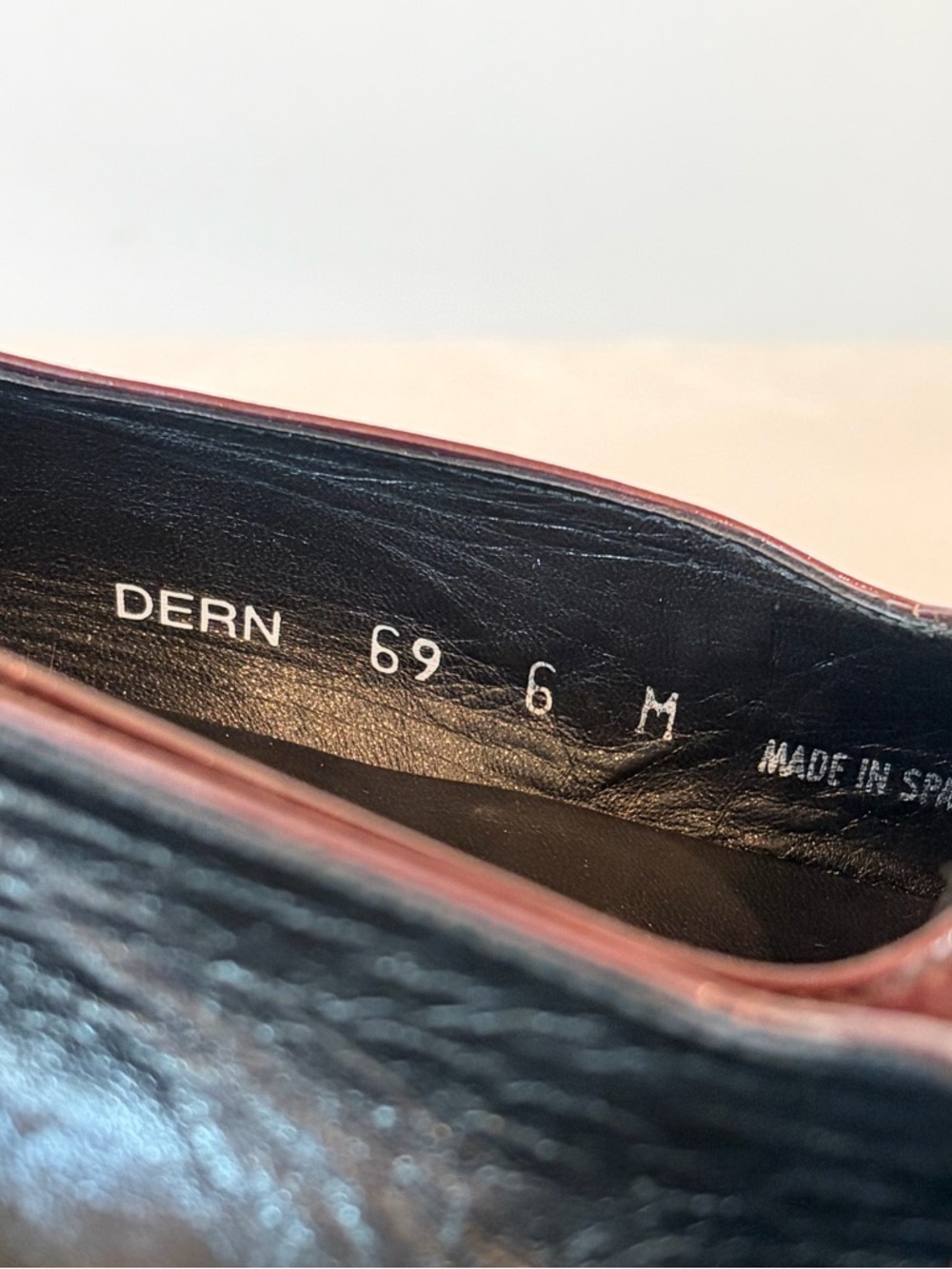 Mezlan patent &leather Derby tassel loafers, Brogue detail, square toe,6,GUC - Picture 4 of 15